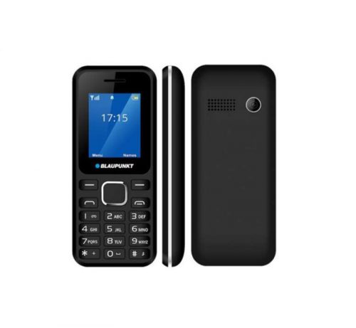 Blaupunkt FS04 mobiltelefon, kártyafüggetlen,  fekete-ezüst