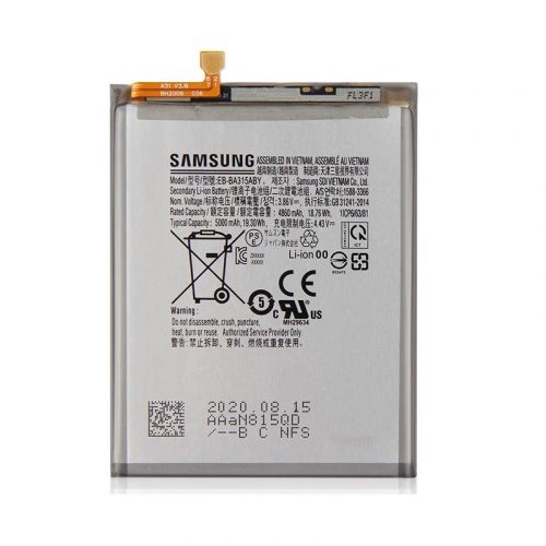 Samsung EB-BA315ABY gyári akkumulátor Li-Ion 5000mAh (Galaxy A315 Galaxy A31)