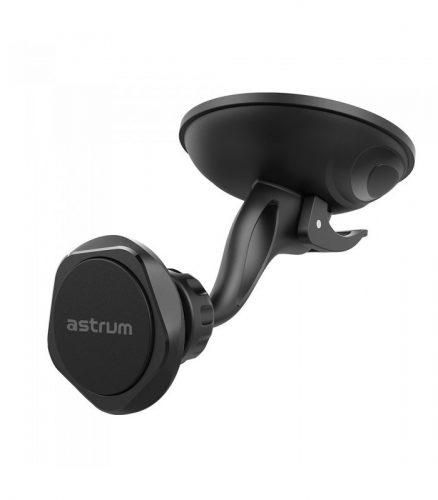 Astrum SH480 univerzális mágneses autós tartó szélvédőre fekete