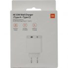 BLISZTERES Xiaomi BHR4996GL gyári hálózati fehér töltőfej 3A 33W