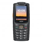 AGM M6 4G ütés- és vízálló IP68 mobiltelefon, kártyafüggetlen, Dual Sim, fekete