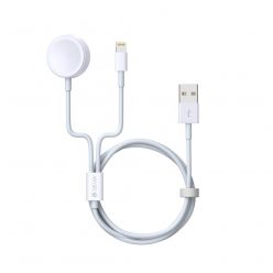   Devia 2in1 Apple Lightning - és Apple Watch töltő adatkábel USB csatlakozóval