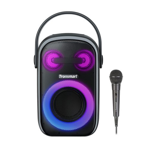 Tronsmart Halo 110 LED bluetooth hangszóró, BT V5.3 , MicroSD, fekete 60W