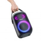 Tronsmart Halo 110 LED bluetooth hangszóró, BT V5.3 , MicroSD, fekete 60W