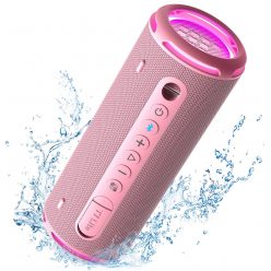   Tronsmart T7 Lite IPX7 vízálló LED világítású bluetooth hangszóró pink 24W