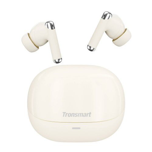 Tronsmart Sounfii R4 ENC sztereó TWS zajszűrős headset beépített dupla mikrofonnal bézs