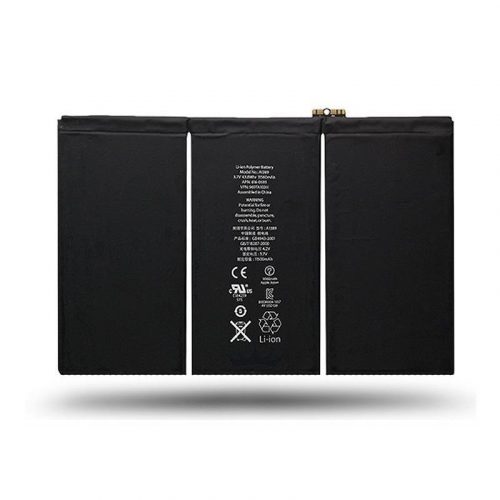 Apple iPad 3 / 4 (A1389) akkumulátor Li-Ion 5400mAh 616-0593 (gyári cellákkal)