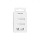 Bliszteres Samsung EP-DA705BWEGWW fehér gyári Type-C - Type-C adatkábel 1.0m