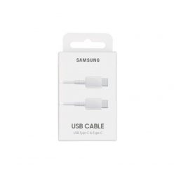   Bliszteres Samsung EP-DA705BWEGWW fehér gyári Type-C - Type-C adatkábel 1.0m