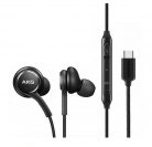 Bliszteres Samsung EO-IC100BBE fekete gyári sztereo headset Type - C csatlakozóval