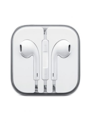 Apple EarPods iPhone gyári sztereo headset dobozban 3.5mm jack csatlakozóval MD827ZM/A