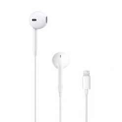   iPhone 7/7PLUS/8/8PLUS/X/XS/11/12/13/14 utángyártott sztereo headset mikrofonnal, lightning csatlakozóval