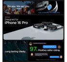 Spigen Ultra Hybrid Apple iPhone 16 Pro tok, Frost, fekete