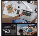 Spigen Ultra Hybrid MagFit Apple iPhone 16 Pro Max tok, MagSafe Grafit, szürke