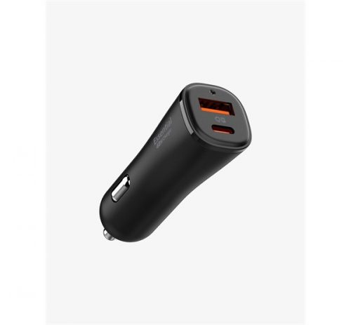 Spigen ArcStation Essential autós töltő, 48W, fekete EV482