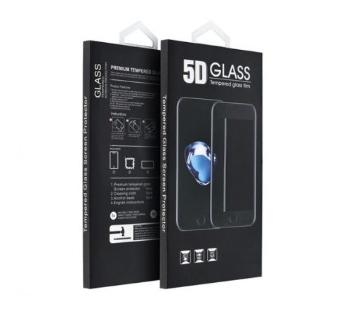 Samsung Galaxy A16 5D full glue tempered glass kijelzővédő üvegfólia, fekete