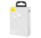 Baseus Superior USB-A - Lightning kábel, 2,4A, 2m, fehér