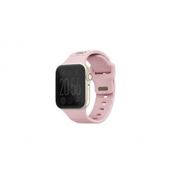   Uniq Stride KFM Apple Watch 41/40/38mm gumis szilikon szíj, rózsaszín