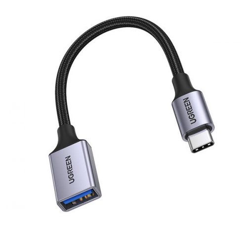 Ugreen US378 USB-C-USB 3.0 OTG kábel 0.15m, fekete