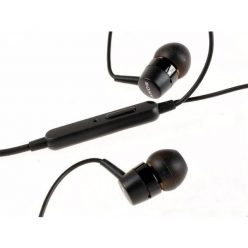   Sony sztereó headset, felvevőgombos, 3,5mm jack, fekete, ECO csomagolásban