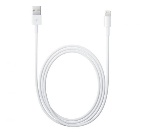 Apple USB / Lightning töltő- és adatkábel fehér (2m) MD819ZM/A Retail dobozos