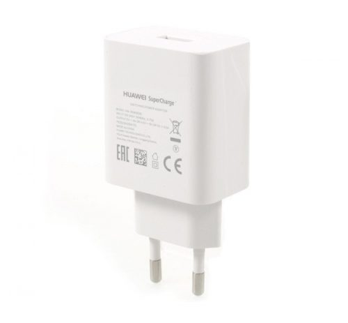 Huawei HW-050450E00 hálozati gyorstöltő adapter USB, 5V/4,5A, ECO csomagolásban, fehér