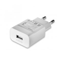   Huawei HW-050100E01W hálozati töltő adapter USB, 5V/1A, ECO csomagolásban, fehér 