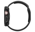 Spigen Rugged Armor Apple Watch S8/S7 (45mm)/S6/SE/S5/S4 44mm Fekete tok