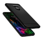 Spigen Rugged Armor LG G8 ThinQ tok, Matte Black, fekete