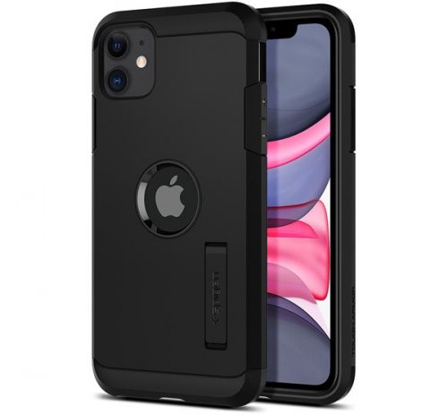 Spigen Tough Armor Apple iPhone 11 tok, Black, fekete