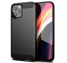 Forcell Carbon hátlap tok Apple iPhone 11 Pro Max, fekete