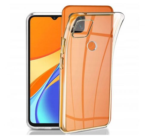 Xiaomi Redmi 9C ultra slim 0,5mm szilikon tok, átlátszó