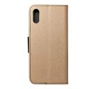 Fancy Xiaomi Redmi 9A flip tok, fekete-arany