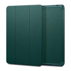   Spigen Urban Fit Apple iPad 10.2" oldalra nyíló tok, éjzöld