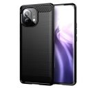 Forcell Carbon hátlap tok Xiaomi Mi 11, fekete