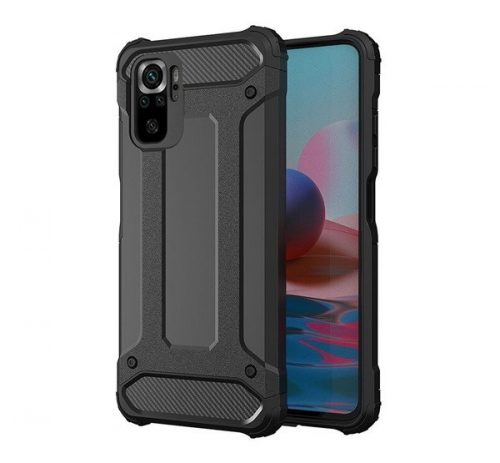 Forcell Armor hátlap tok Xiaomi Redmi Note 10/10S, fekete