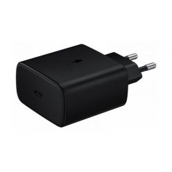   Samsung EP-TA845XB kompatibilis hálózati töltő adapter Type-C, 45W, fekete, (No logo)