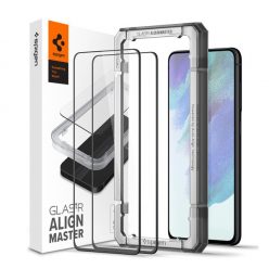   Spigen AlignMaster Samsung Galaxy S21 FE 5G Tempered kijelzővédő fólia (2db)