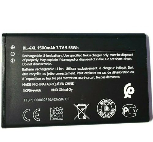 Nokia BL-4XL (Nokia 6300 4G) kompatibilis akkumulátor 1500mAh Li-ion, OEM jellegű