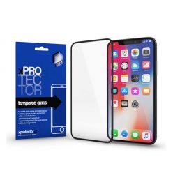   Apple iPhone 14/13/13 Pro Xprotector Tempered Glass Full Size 3D kijelzővédő üvegfólia, fekete