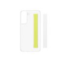 Samsung Galaxy S21 FE Clear Strap Cover, gyári tok, fehér, EF-XG990CW