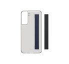 Samsung Galaxy S21 FE Clear Strap Cover, gyári tok, szürke, EF-XG990CB