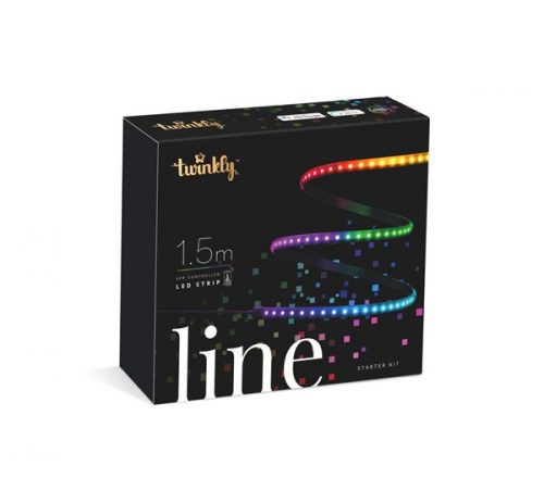 Twinkly Line okos beltéri karácsonyi led szalag 90 LED RGB, 1,5m