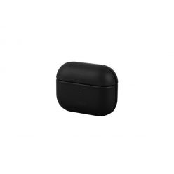 Uniq Terra Apple Airpods (3. gen) bőr tok, fekete