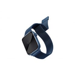 Uniq Dante Apple Watch 42/44/45/49mm fém szíj, kék