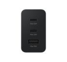 Samsung EP-T6530NBE Trio hálózati gyorstöltő USB + 2xType-C, 65W, fekete