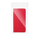 Magnet Xiaomi Redmi 10C mágneses flip tok, piros