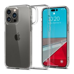   Spigen Ultra Hybrid Apple iPhone 14 Pro tok, Crystal Clear, átlátszó