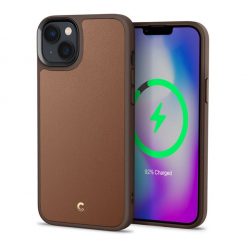   Cyrill by Spigen Apple iPhone 14 Plus Kajuk MagSafe tok, Saddle Brown