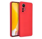 Forcell Soft szilikon hátlap tok Xiaomi 12 Lite, piros